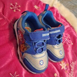 Paw Patrol Blue and Silver Kids Sneakers